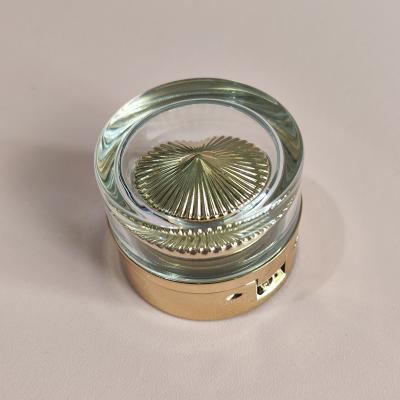 40 Acrylic Ribbed Flip-Top Cap
