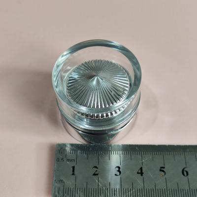 40 Acrylic Ribbed Flip-Top Cap 